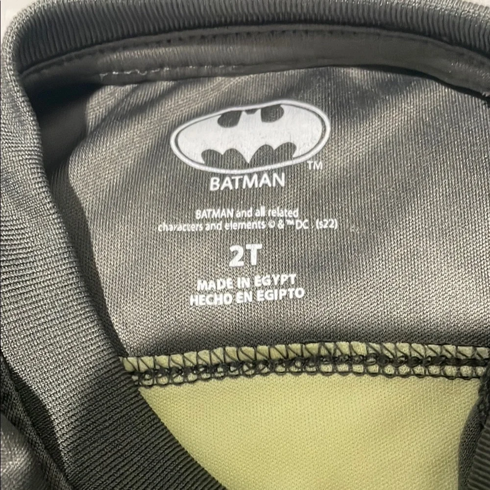 Batman Kids Swim Rashguard - Gray and Yellow
